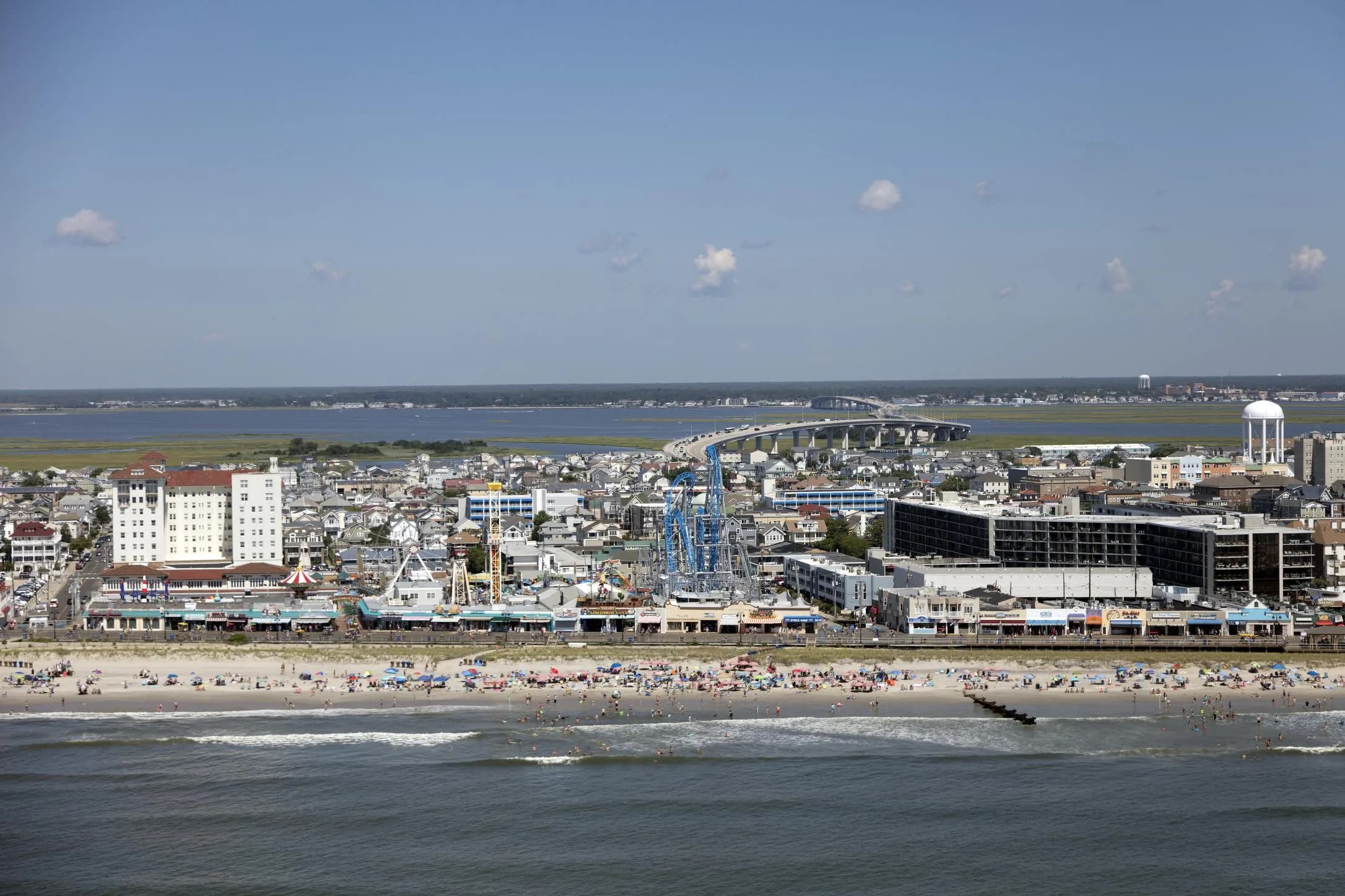 Ocean City, New Jersey beach and boardwalk
